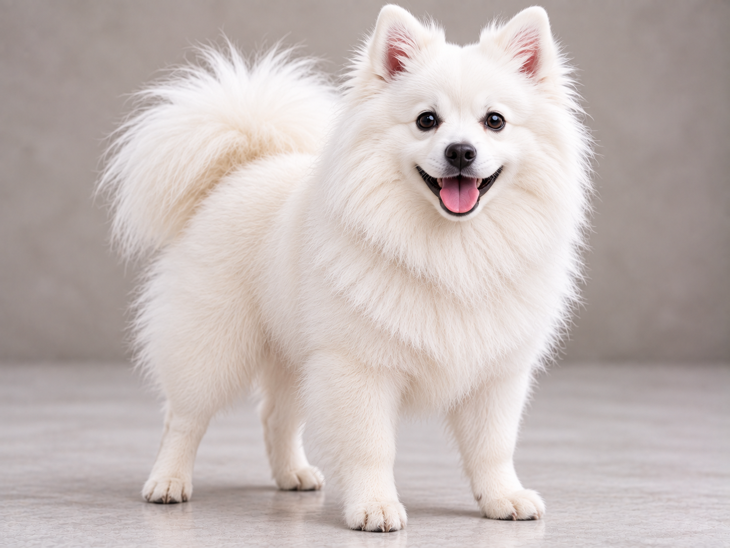 American Eskimo puppy